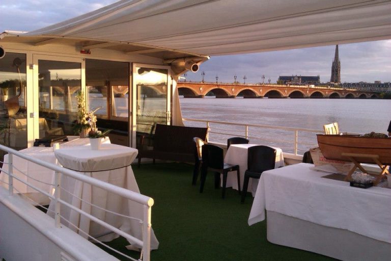 reception sur Aquitania